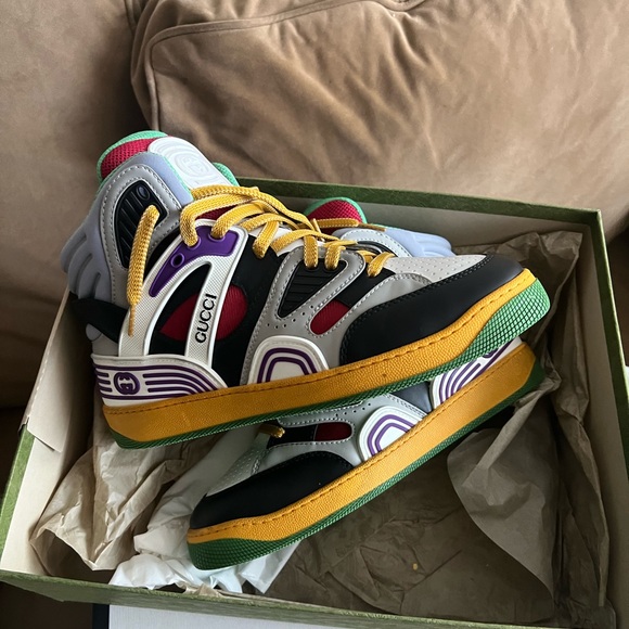 Gucci Basketball sneaker Men size 8 Brand New Gucci Size 7 = a Us 8 - Picture 6 of 6